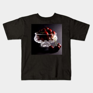 Bowl of Cherries Kids T-Shirt